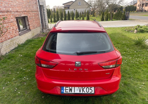 Seat Leon cena 26000 przebieg: 307420, rok produkcji 2015 z Wieluń małe 277